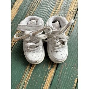 Nike Air Force 1 Mid LE Boys Baby Size 5C White   Shoes Sneakers DH2935-111